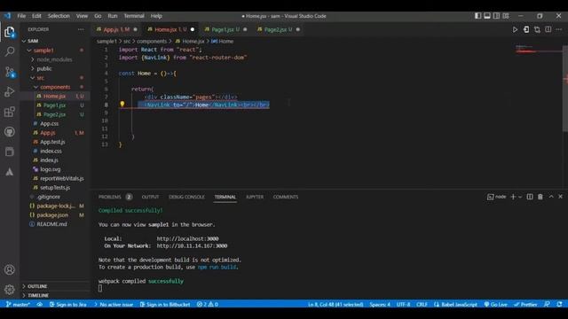 How create route path in your React Application смотреть онлайн