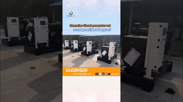 Тихий дизельный генератор Cummins смотреть онлайн