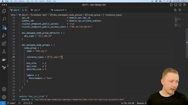 Deploy a Django App to Kubernetes on AWS смотреть онлайн