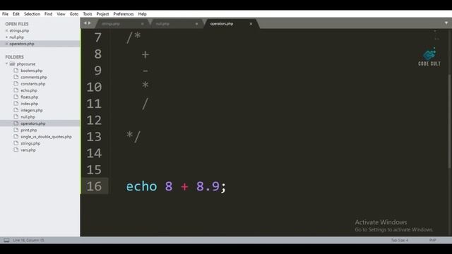 Learn PHP Full Crash Course | Less Than 2 Hours | Code Cult смотреть онлайн
