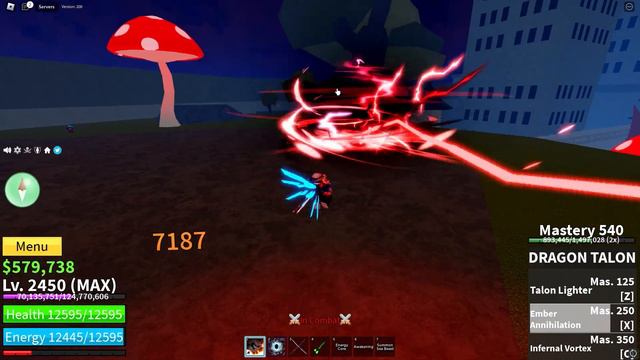 Portal, Dragon Talon, and CDK is insanely OP... | Blox Fruits Bounty Hunt + Combo Showcase смотреть онлайн