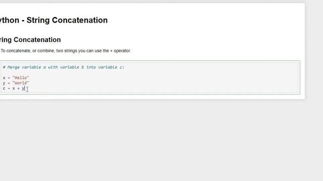 11-Combine two strings in Python |Using plus operator| in Urdu/Hindi| смотреть онлайн