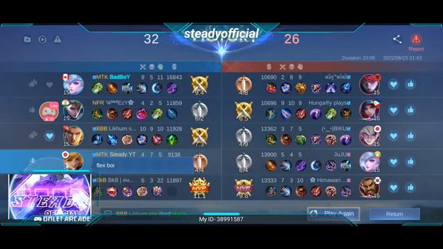 Charisma Giveaway💥| Road to Glory Day-2 | MOBILE LEGENDS BANG BANG смотреть онлайн