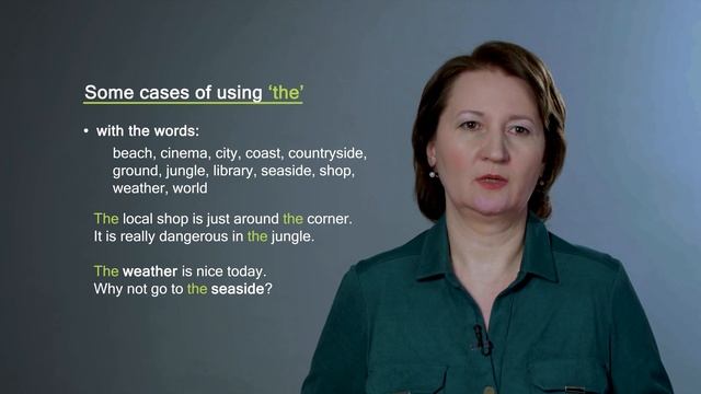 Тема: Отдельные случаи употребления неопределённого и определённого артиклей смотреть онлайн