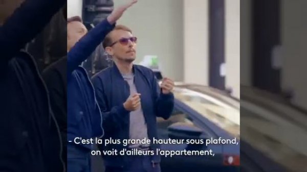 Lorant Deutsch présente à Stéphane Bern les spécificités d'un immeuble Haussmannien !