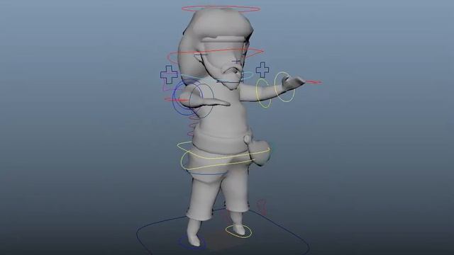 Character Rigging for game Oracle смотреть онлайн