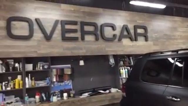 Land Cruizer200 в чёрной матовой плёнке KPMF