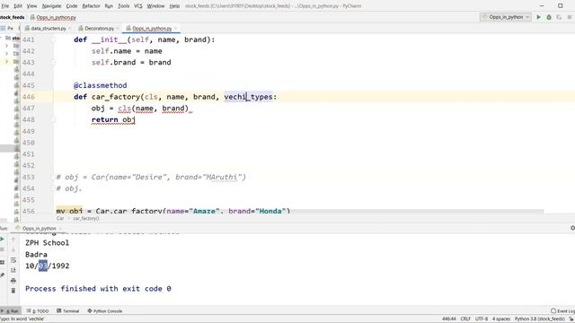 Class Static Methods in python part #2 смотреть онлайн