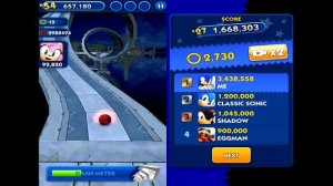 Sonic Dash KNUCKLES VS METAL SONIC Android iPad iOS Gameplay