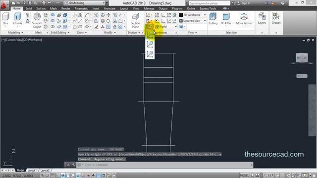 3D modelling chair with AutoCAD in less than 10 minutes смотреть онлайн