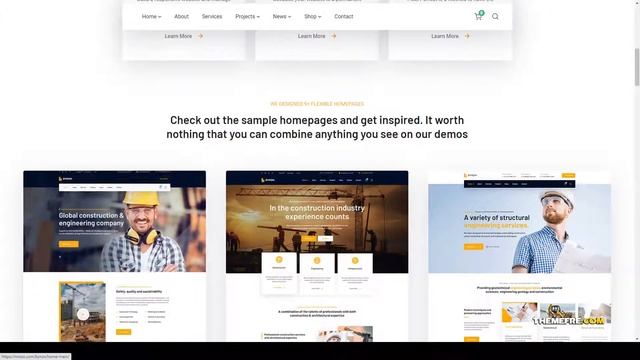 Byron Construction and Engineering WordPress Theme factory interior design Itou смотреть онлайн