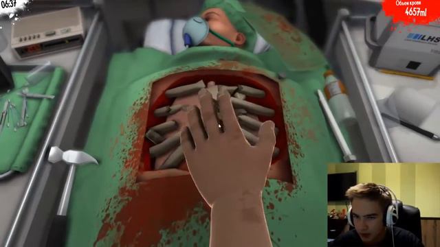 Surgeon Simulator - ПЕРЕСАДКА СЕРДЦА ОТ БОГА смотреть онлайн