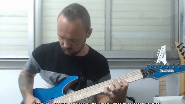 Fredguitarist УДЕЛАЛ ХЕТФИЛДА по ДАУНСТРОКУ? Фред гитарист вживую играет песню 