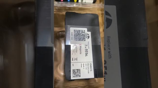 Hp 950 951 PrintHead Pro 8100 8600 CM751 80013AC CM751-80013A Black  Cyan  Magenta  Yellow Set