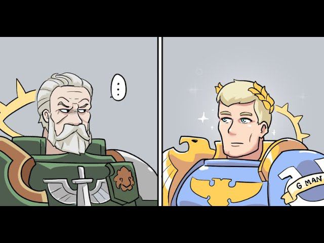 стрим. Будет Лев эль Джонсон против Робаута жиллимана? История мира Warhammer 40000 смотреть онлайн