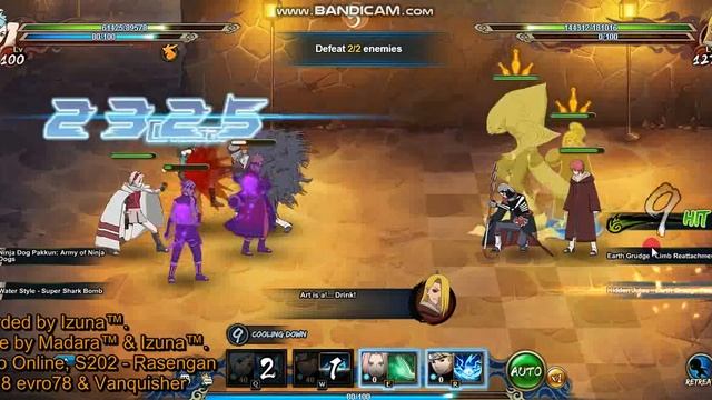 Naruto online 5.0 - Ninja Exam 205 - Water main (Azure Fang) Izuna смотреть онлайн
