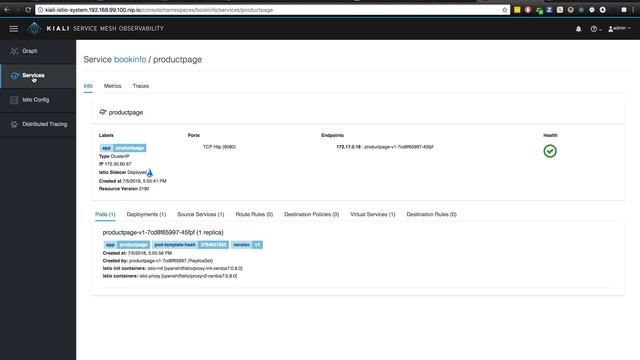 Istio and Kiali Demo смотреть онлайн