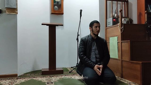 Имам с. Килятль Мухаммад Абузаров провел лекцию после утреннего намаза в с. Верхнее-Инхо. смотреть онлайн