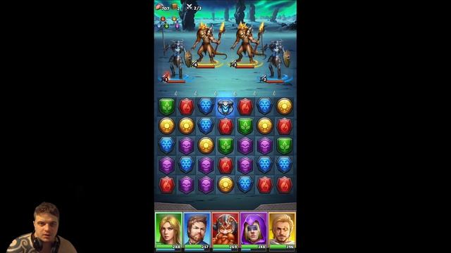 MythWars & Puzzles: RPG «три в ряд» ►Обзор,Первый взгляд,Мнение об игре