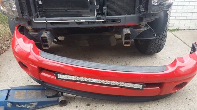 How to Install a 32 inch led light bar in Dodge Ram part 2 смотреть онлайн