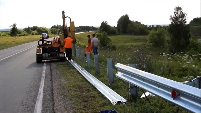 Монтаж металлического ограждения смотреть онлайн
