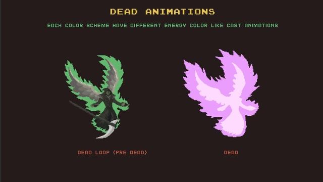 Angel of Death Pixel Art Game Asset смотреть онлайн