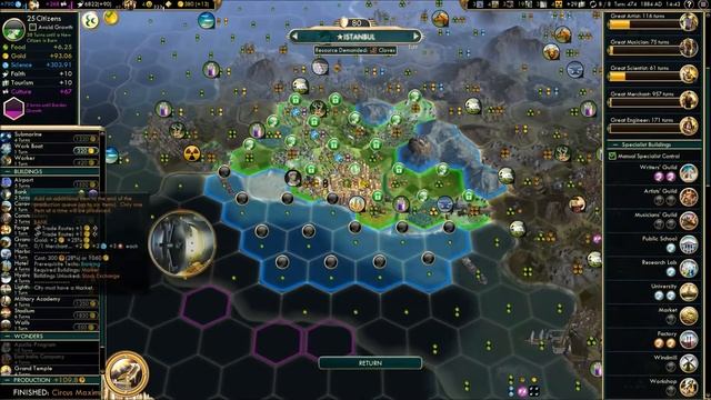 Let's Play Sid Meier's Civilization V, Suleiman, Episode 16! смотреть онлайн