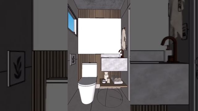 #enscape #indianarchitects #sketchup #autocad #washroom смотреть онлайн