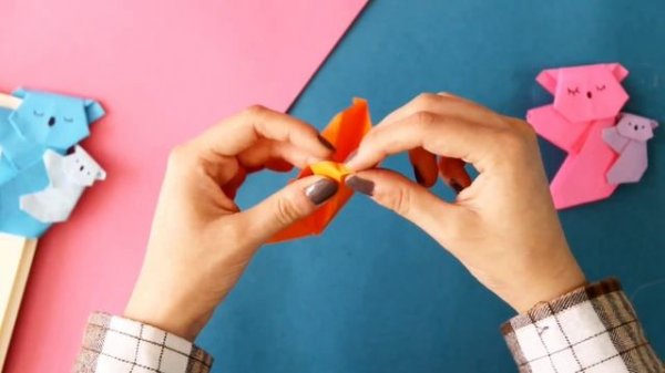 Koala Origami Paper Bookmark | How to make Koala Paper Bookmark | Origami Koala