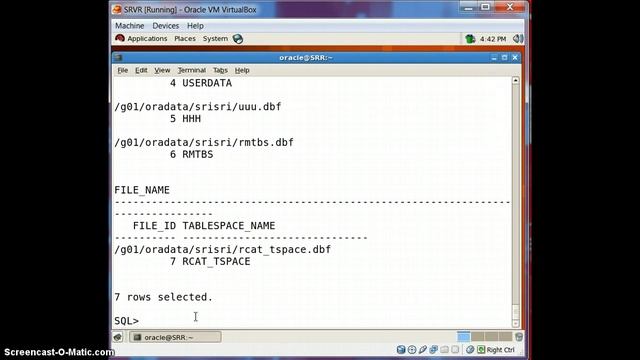 Renaming Tablespace & Datafile смотреть онлайн