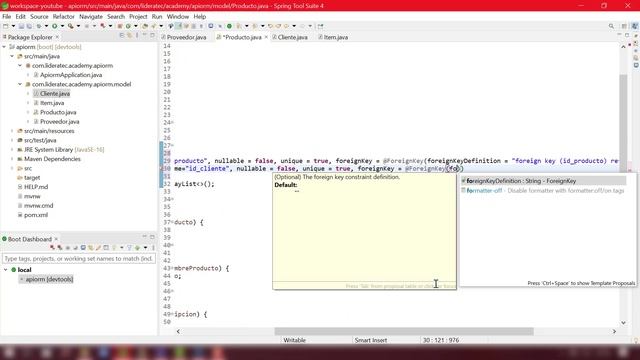 Mapeo objeto relacional - Relación [ManyToMany, OneToMany, OneToOne] смотреть онлайн