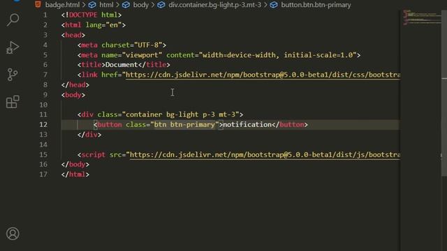 Badge In Bootstrap || EXCELLENT CODE WITH AJ смотреть онлайн