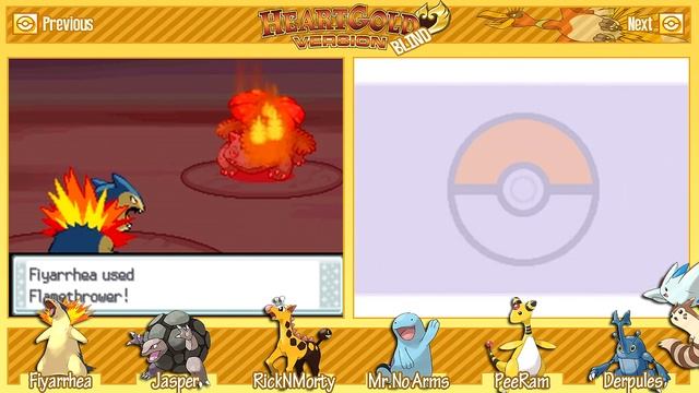 Pokemon HeartGold (Blind) -104- TRAINER RED! смотреть онлайн