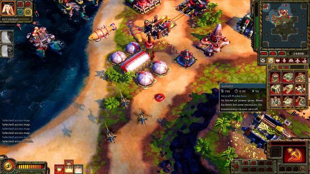 Red Alert 3 | Command & Conquer Gameplay PC - Soviets Union смотреть онлайн