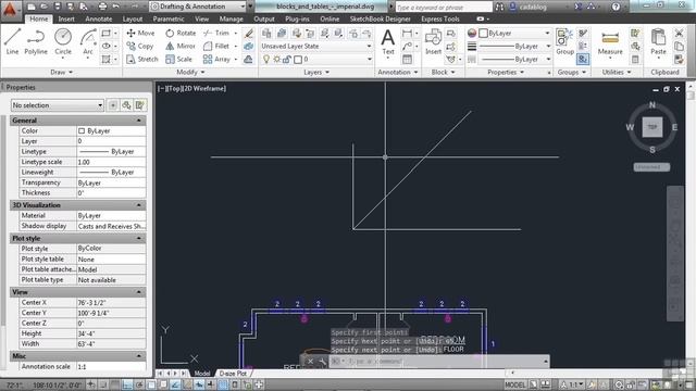 Beginners Autodesk AutoCAD 2014 Tutorial | Ortho смотреть онлайн