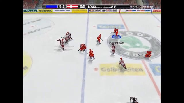 |ЧМ 2013|Хоккей|Россия - Дания (3 - 1)NHL10| смотреть онлайн