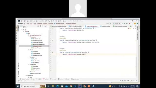 Java CRUD Operations -Delete Mapping || Springboot DELETE Mapping || CRUD Operations || Postman too смотреть онлайн