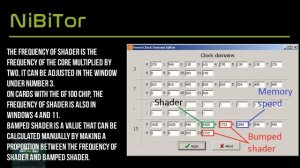 NVidia BIOS Editor (NiBiTor) Editing the bios of Fermi graphics cards