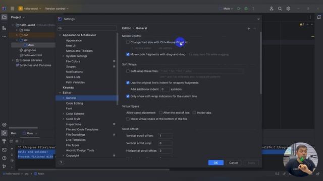#8 Java Foundation Module 1 - Intellij IDEA settings смотреть онлайн
