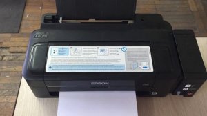 Epson l300 вновь берем плотную бумагу
