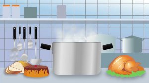 Выпускной в детском саду. Обед.