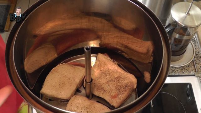 Сало горячего копчения | Коптильня горячего копчения | В домашних условиях смотреть онлайн