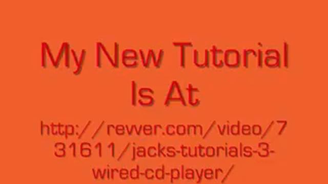 Jack's Tutorials #3 - Wired CD Player смотреть онлайн
