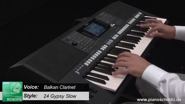 PSR-S950 Voice and Style Expansion - Piano Schmitz смотреть онлайн