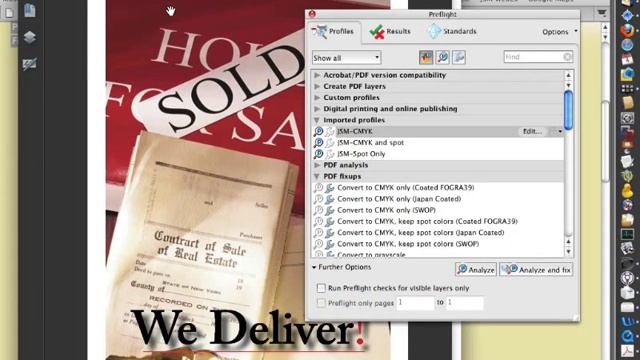 Preflighting PDFs using Adobe Acrobat смотреть онлайн