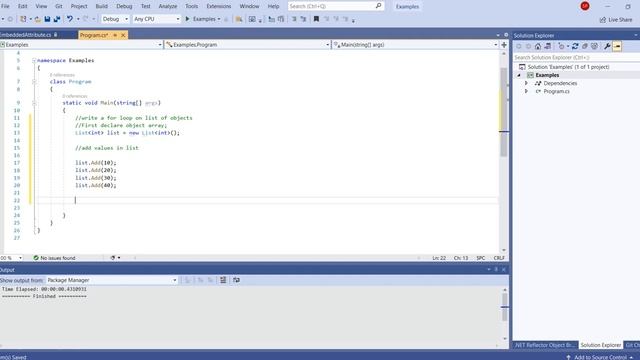C# | How to Write For Loop | Int Array смотреть онлайн