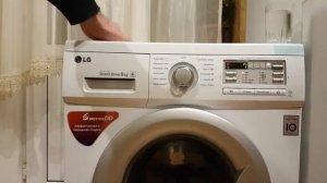 Тестируем стиральную машину LG. Отжим при 1000 оборотов / Вибрация стиральной машины LG