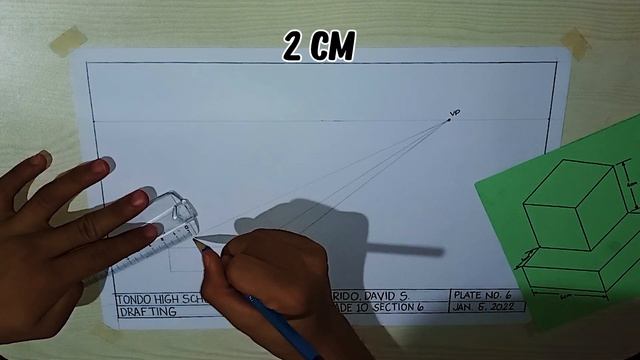 [TAGALOG] PARALLEL PERSPECTIVE DRAWING TUTORIAL | How to Make One-Point Perspective Drawing смотреть онлайн
