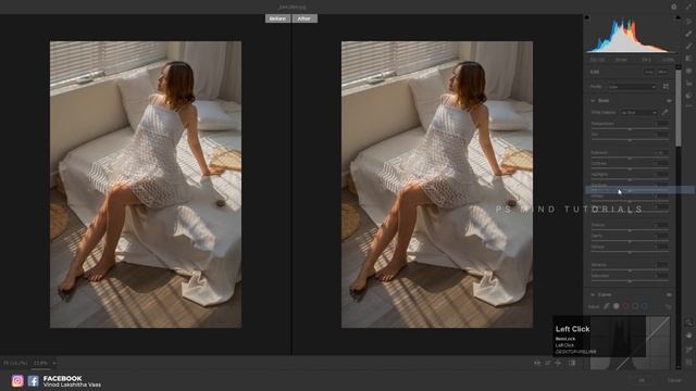 BRIGHT AIRY Camera Raw & Lightroom Presets in Photoshop CC 2021 By PS MIND TUTORIALS смотреть онлайн