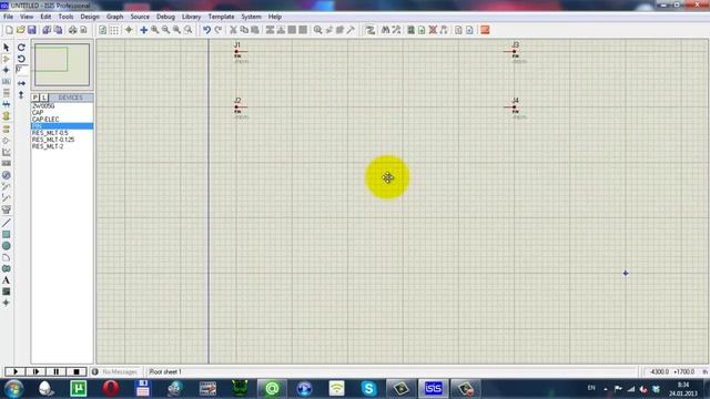 Начало работы в Proteus для начинающих